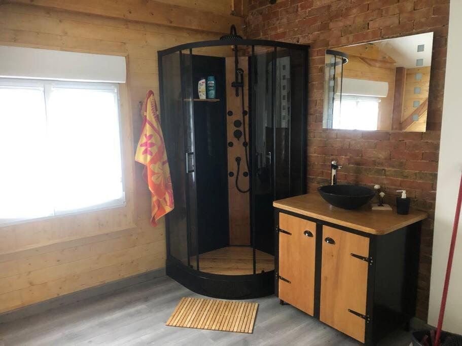 Cottage Cocooning Romantique Avec Jaccuzzi Prive Ancinnes Luaran gambar