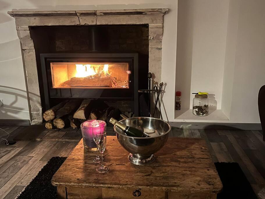 Cottage Cocooning Romantique Avec Jaccuzzi Prive Ancinnes Luaran gambar